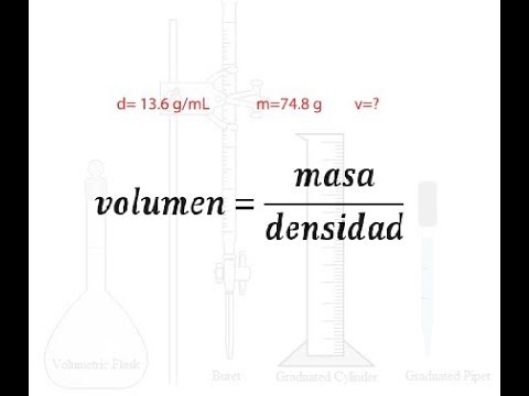 Video: Cómo Encontrar El Volumen En Química