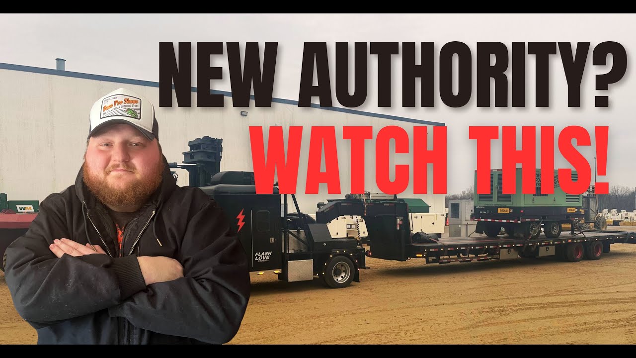 WHAT YOU NEED TO KNOW ABOUT GETTING YOUR OWN AUTHORITY! Hotshot Trucking
