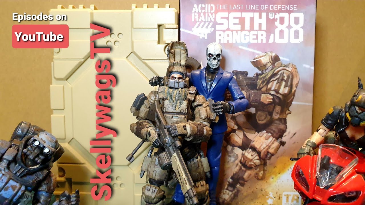 Обзор фигурки Сета Рейнджера из фильма «Кислотный дождь» в масштабе 1/18, эпизод 20: «А мой следу...