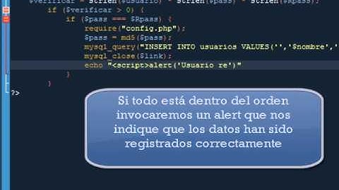 Registro de Usuarios con PHP y Mysql