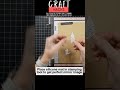 Craft Hack! Use Silicone Pad to Get Perfect Mirror Image