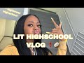 LIT HIGHSCHOOL VLOG 🥥😝 #highschoolvlog