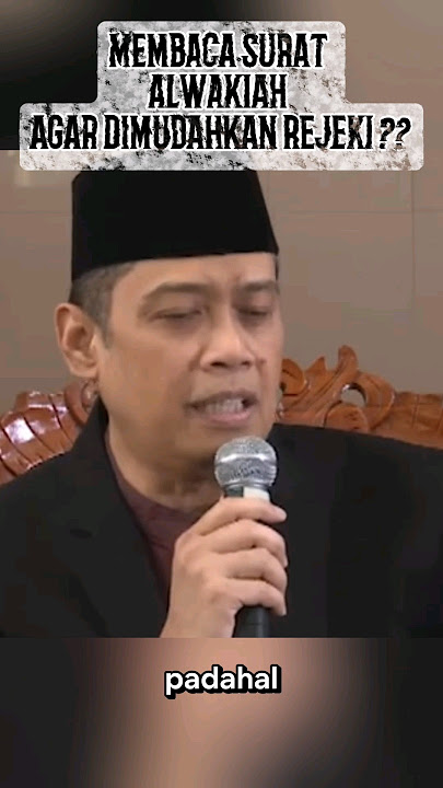 MEMBACA SURAT WAQIAH AGAR DITAMBAH REJEKI ?? #ustadzdhanu #kajianislami #waqiah