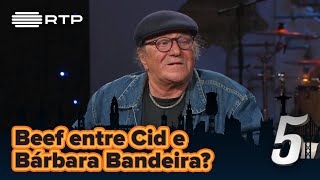 José Cid: "Não faria um dueto com a Bárbara Bandeira" | 5 Para a Meia-Noite | RTP