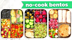 Back To School Healthy Bento Box Lunches– No Bake/No Cook Recipes! - Mind Over Munch