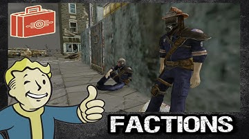 FO3 Geck Tutorial - Factions