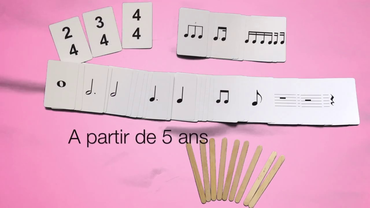 Cours De Musique Jeu De Cartes La Balade Rythmique Youtube