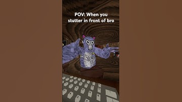 When you stutter #shorts #gorillatag #gtag #vr #funny
