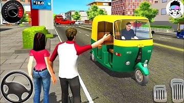 Tuk Tuk Rickshaw Driving Simulator - City Mountain Auto Driver - Android Gameplay