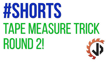 Tape Measure Trick: Round 2! #shorts