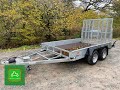 INDESPENSION AD2800 PLANT TRAILER 2021 MODEL SOLD BY www.catlowdycarriages.com