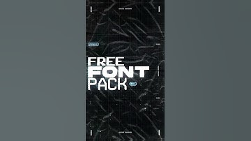 Free Font Pack by GstaikDesigns #font #free #freefonts
