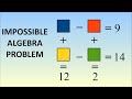 Impossible Algebra Problem
