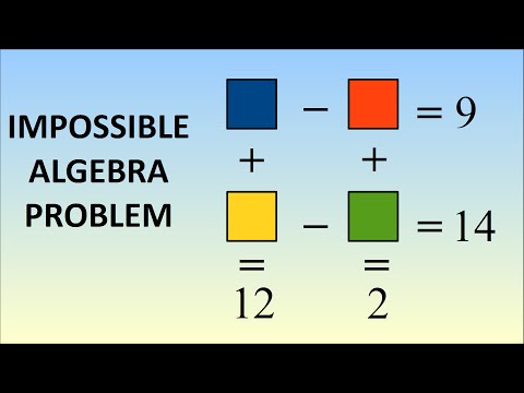 Impossible Algebra Problem