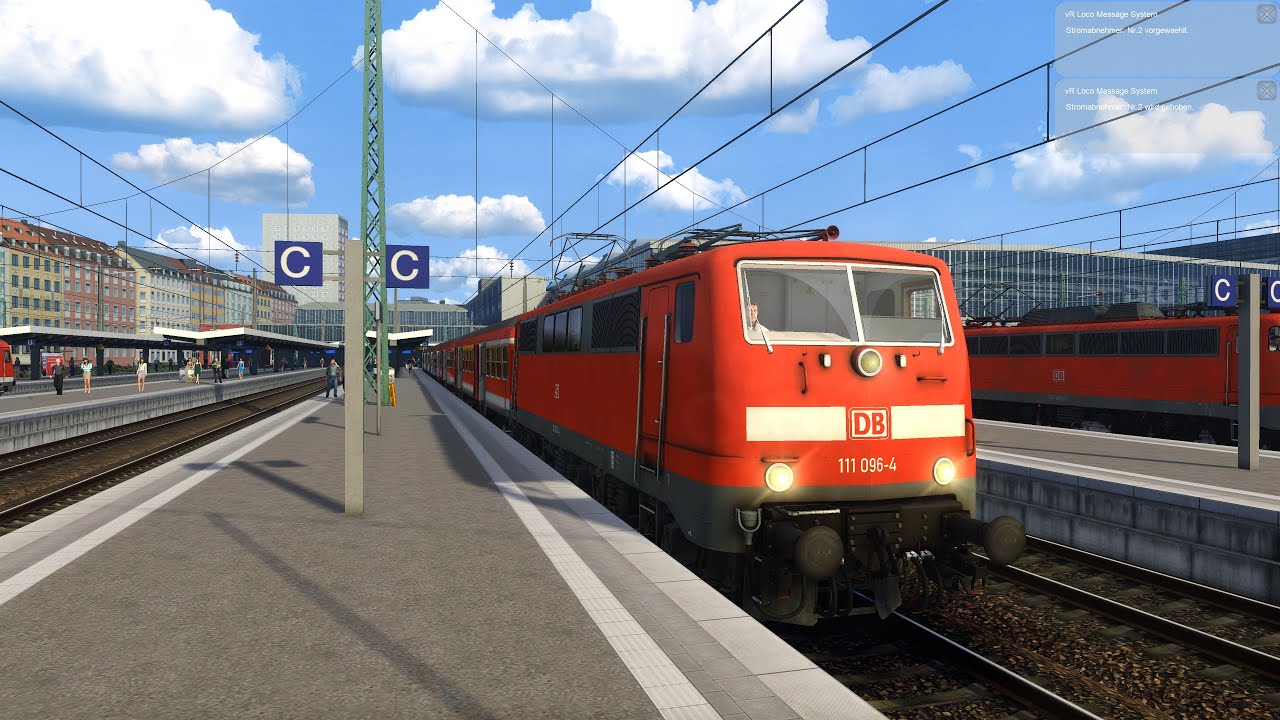 RB 5160 München - Innsbruck Teil 1/ Train Simulator Classic / München-Garmisch Deluxe / BR 111