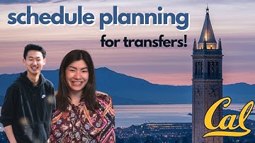 TRANSFER STUDENT CLASS SCHEDULE ADVICE: UCSB to UC Berkeley Transfer