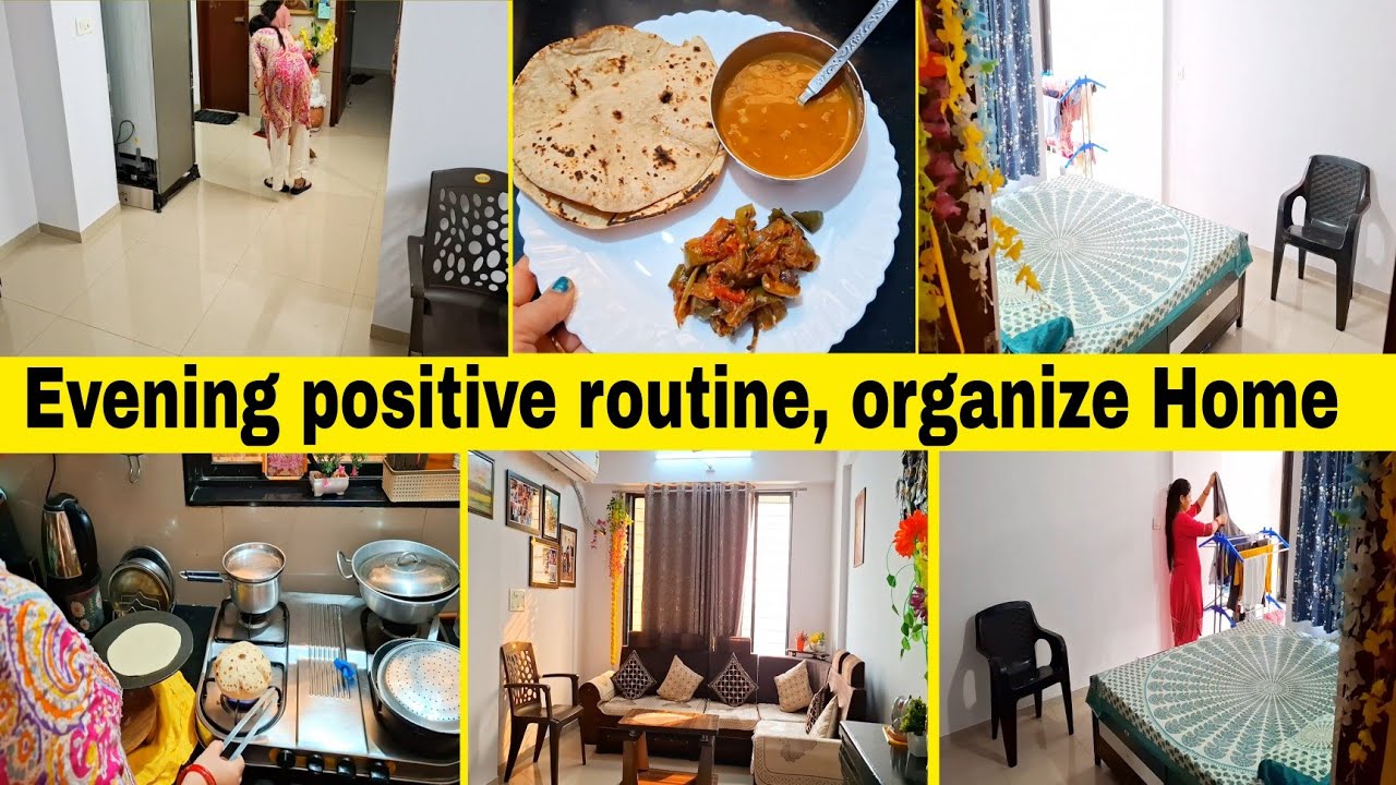 ✅️Housewife Evening positive routine,homemeking Habits for Homemakers 