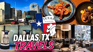 🌟 Exploring Dallas, TX: Best Stays & Eats! | Travel Vlog 2025 🍽️🏨