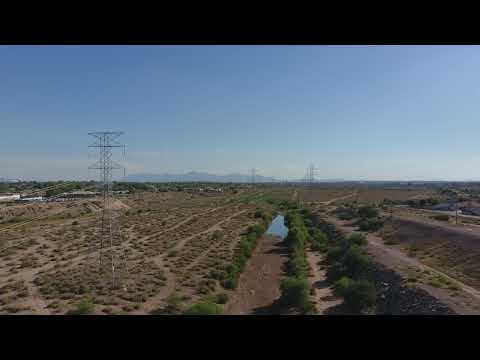 Sky Flight USA: El Mirage, Arizona • Agua Fria River Area #1 — Drone / Dron 4K