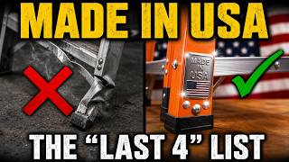 Only 4 Ladder Brands Still Made in America (Werner Moved to Mexico)