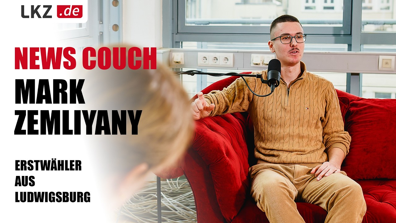 News Couch Podcast – Erstwähler aus Ludwigsburg: Mark Zemliyany
