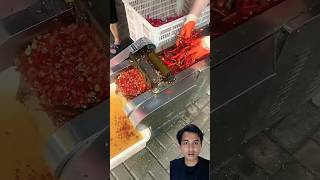 Memotong‼️cabai dengan CEPAT‼️#machine #machinecut #chilli