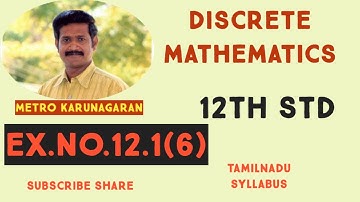 12th Std Maths Ex.12.1(6) Fill in the following table so that the binary * on A{a,b,c} is commuta
