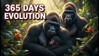 Wild Gorilla Evolution From Pregnancy 365 Days To Jungle Survivor