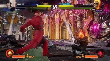 MvC Infinite: Week 2 Online Play pt48 - vs. Ghost Rider/Ultron