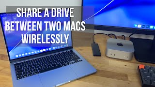 MacOS File Sharing - How to Access an SSD from a different Mac