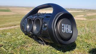 JBL BOOMBOX 2 ND LOW FREQUENCY MODE VOLUME 100% EXTREME BASS TEST (@lowmaniac)