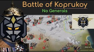 Battle of Koprukoy, NO GENERALS, AUDIO COMMENTARY, European War 6 1914 EW6 1914 screenshot 4