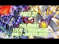 Yugioh infinity philippines  may 02 2021 finals part 2  dino vs thunder dragon ocg top meta