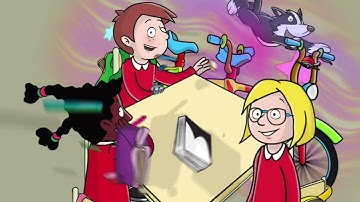 Give Me Five! 1 - Unit 1 - Lesson 3 -  Story animation: Toby goes to school