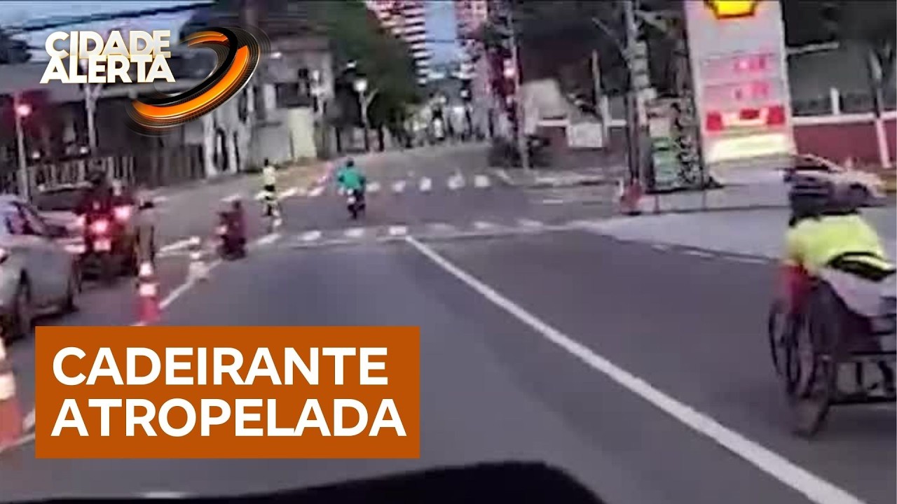 Atleta cadeirante é atropelada por motorista bêbado durante corrida de Dia das Mulheres