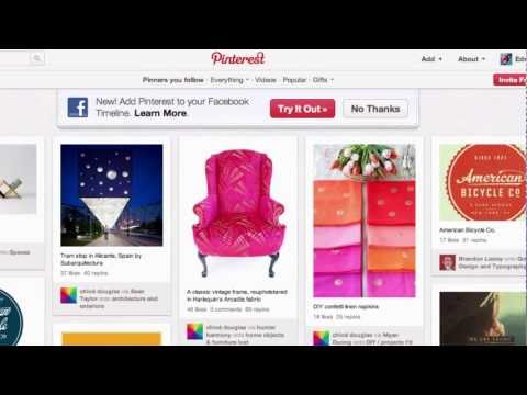 How to link facebook to your Pinterest account. Linking Facebook and Pinterest.