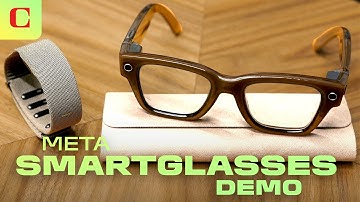 I Wore Meta’s New Glasses and Neural Wristband