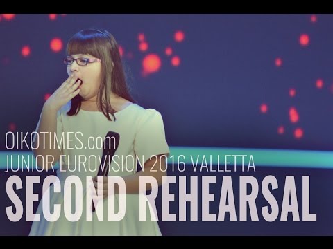 oikotimes.com: Albania Second Rehearsal at Junior Eurovision 2016