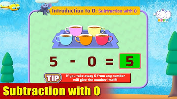 K1 - Module 14 - Exercise 2 Subtraction with 0 | Appu Series | Kindergarten Math Learning