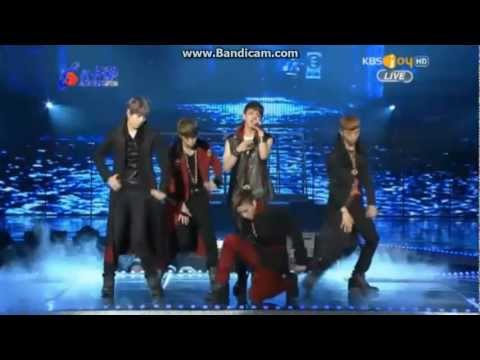 [HD] 130213 B.A.P - RAIN SOUND(빗소리) + NO MERCY | LIVE