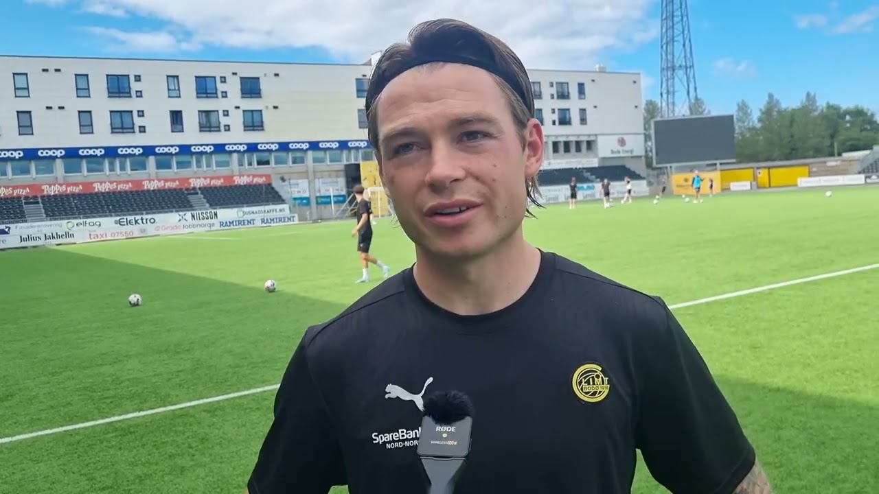 Patrick Berg før KFUM borte