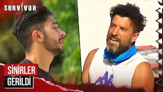 KIRMIZI TAKIMIN GALİBİYET SEVİNCİ GERGİNLİK YARATTI | Survivor 2023 11. Bölüm