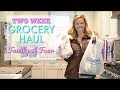 GROCERY HAUL  // TWO WEEK GROCERY HAUL FAMILY OF FOUR // KROGER CLICKLIST