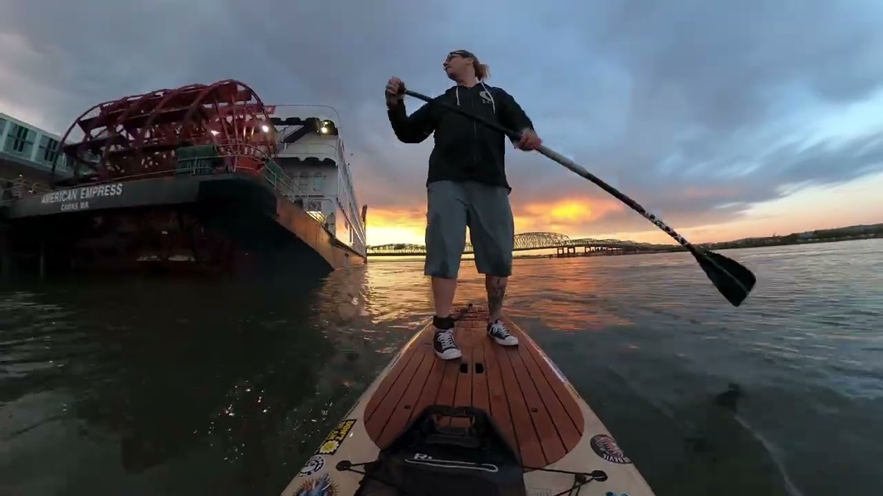 Beautiful sunrise over Vancouver, WA