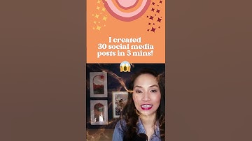 How I Bulk Created 30 Social Media Posts in MINUTES with #canva !
