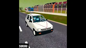 Maruti 800 Car Game Download | मारुती कार गेम डाउनलोड | BUSSID - Bus Simulator Indonesia #shorts