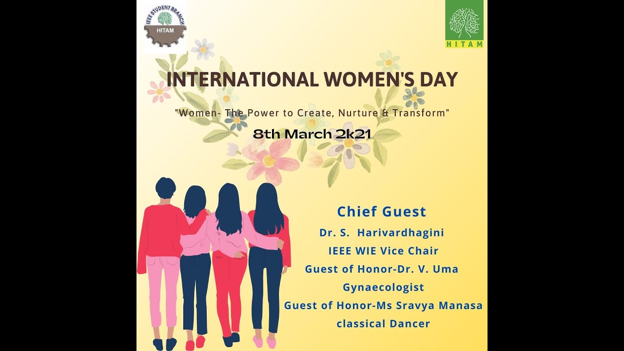 INTERNATIONAL WOMEN'S DAY 2021 - YouTube