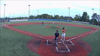 Flemington NJ, Diamond Nation Super 17 World Series. (Lead off triple, RBI single)