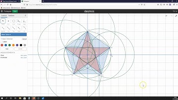 Seeing Geometry: How to Construct a Pentagram (5 Pointed Star)