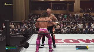 WWE 2K24 Gameplay - Seth Rollins Vs Baron Corbin